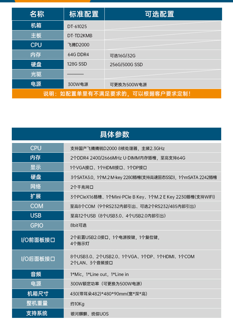 三亿国产飞腾服务器,金融行业工控电脑,DT-61025-TD2KMB.jpg