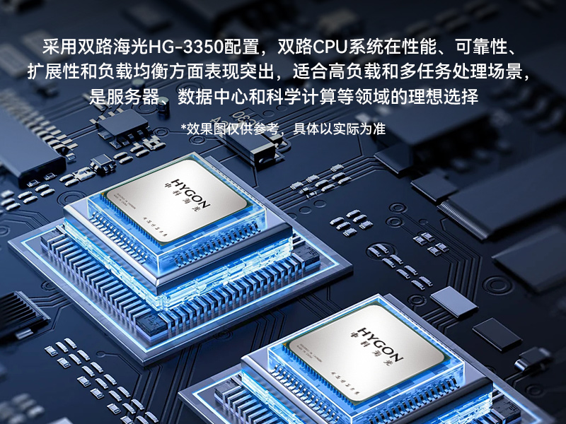 三亿国产4U工控机,双路海光信息安全工控主机,DT-46508-D3350MA
